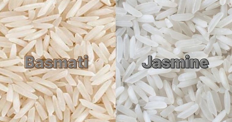 difference between jasmine and basmati rice