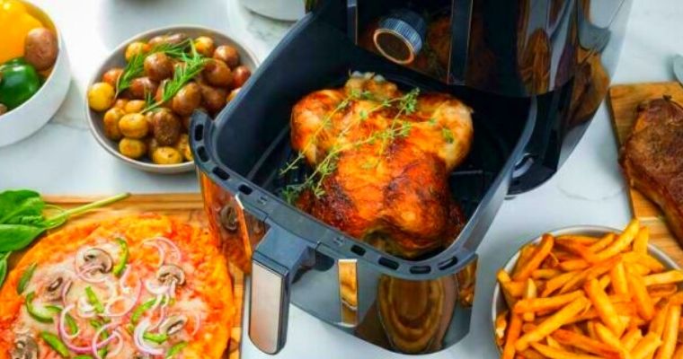 Black and Decker Air fryer cooking
