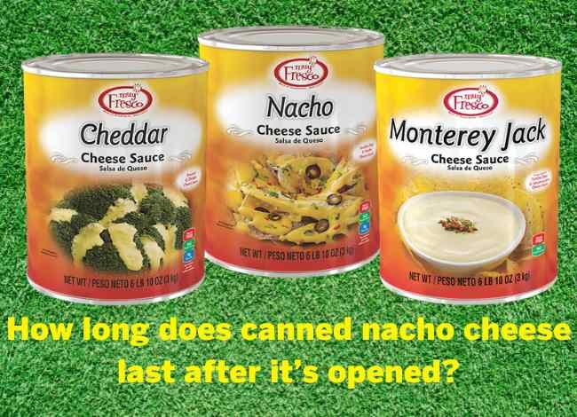 canned nacho cheese