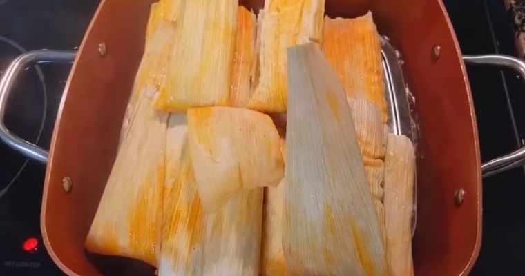 How to steam frozen tamales