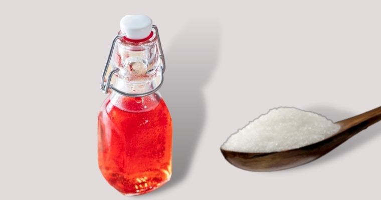 Fruity vinegar and sugar as Substitute for Balsamic Vinegar
