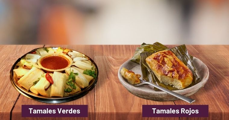 Tamales Verdes and Rojos Recipes