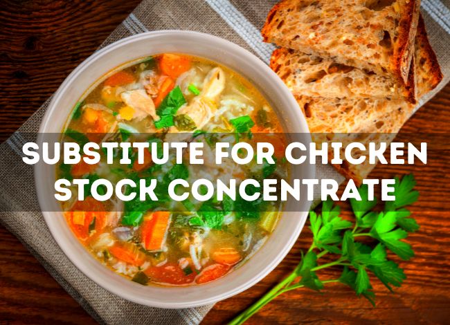 Best substitutes for chicken stock concentrate