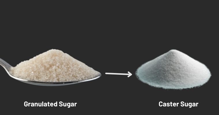 how to make caster sugar without blender